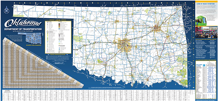 Oklahoma Map Oklahomas Official Travel And Tourism Site